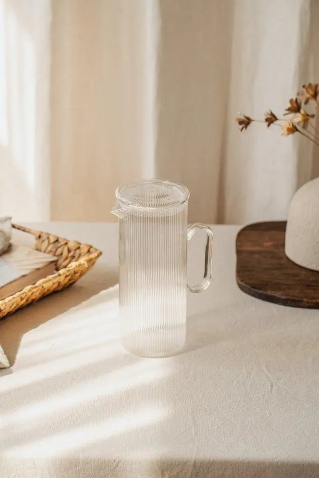 Glaskrug transparent von Nuts