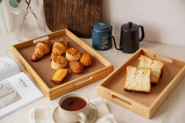 Tablett mit Kork Einleger gross von Nuts