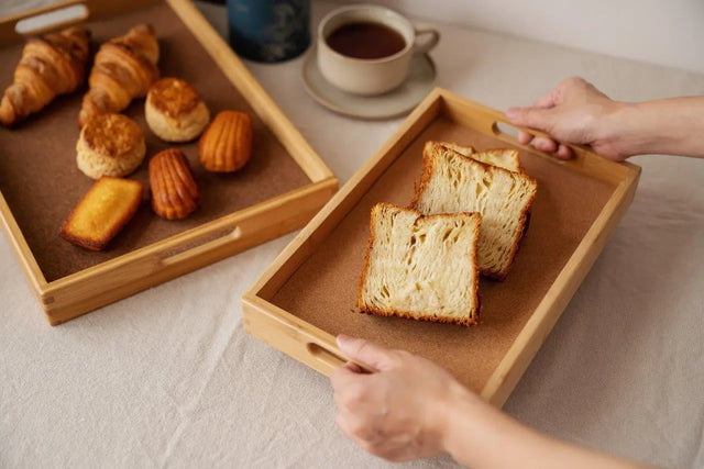Tablett mit Kork Einleger klein von Nuts