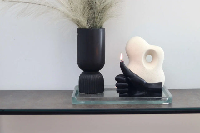 Thumbs Up Schwarz von Candle Hand
