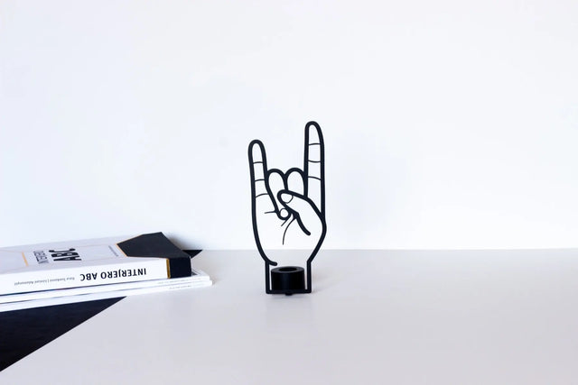 Kerzenständer You Rock von Candle Hand