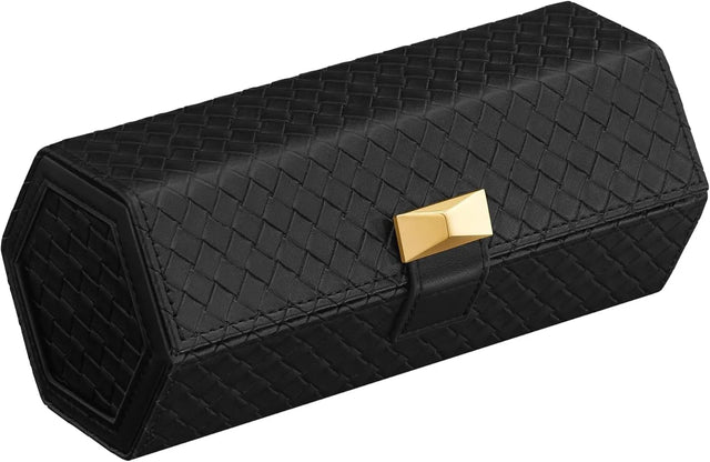 Uhren Aufbewahrung Box für 3 Uhren Hexagon von Songmics