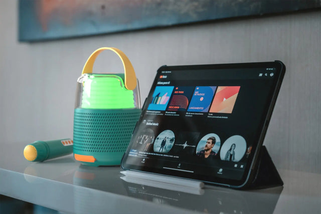 Karaoke Lautsprecher KS-80 blau von MOB