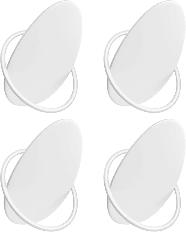 Garderobenhaken Kleiderhaken 4er Set Weiss von Songmics