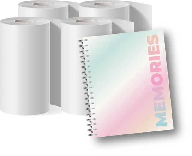 Nachfüll Kit für Pixiprint - Booklet und Papierrollen von MOB