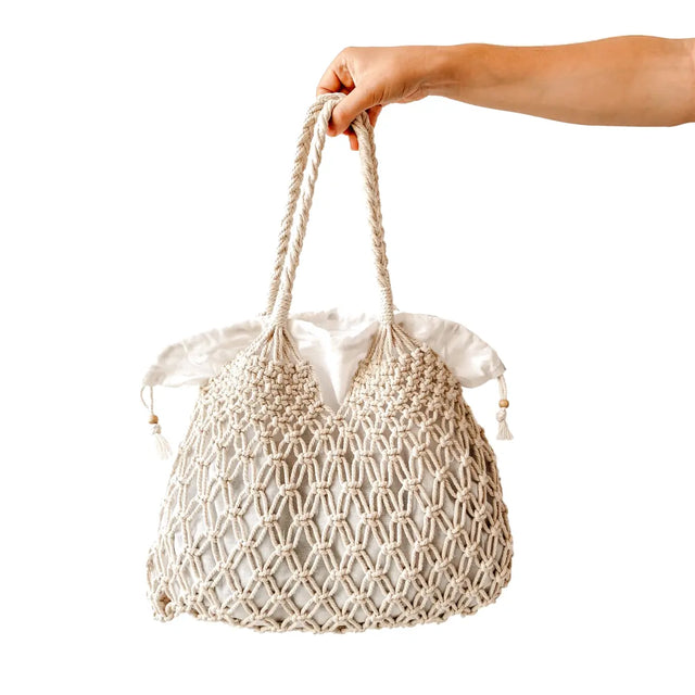 Shopping Bag Makrame von Sasak Market