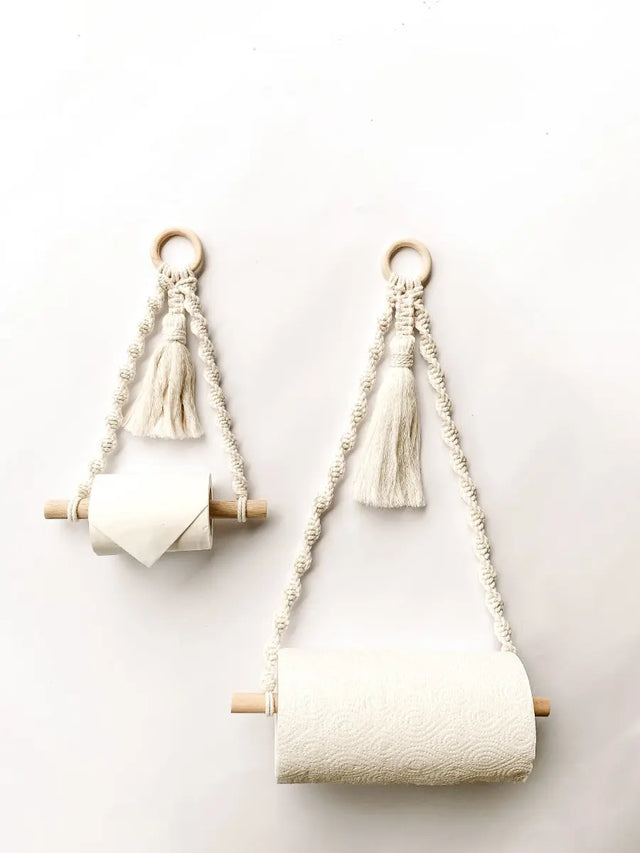 Handtuchhalter Makrame von Sasak Market