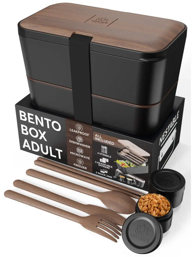 Nestable L Walnut Black Nestable von Umami