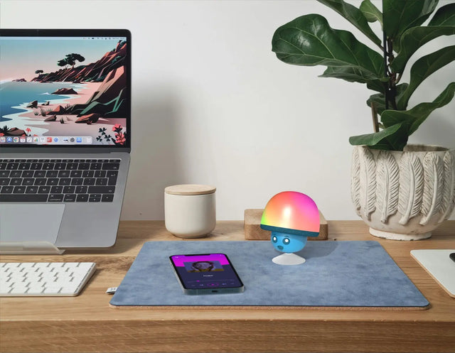 Mega Mush Pilz Speaker - Blau von MOB