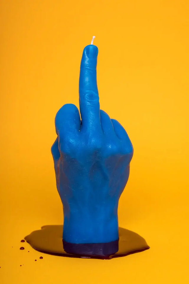 F*ck you Rot von Candle Hand