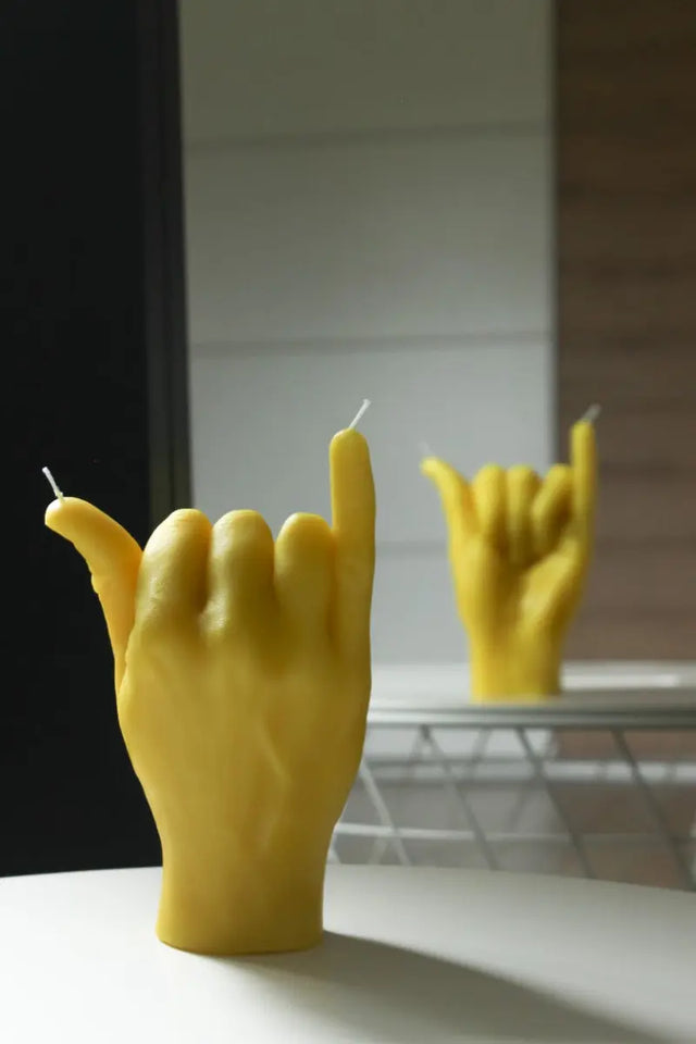 Shaka Grün von Candle Hand