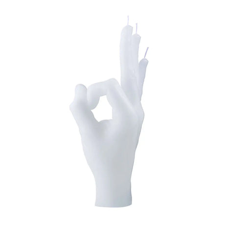 OK Rot von Candle Hand