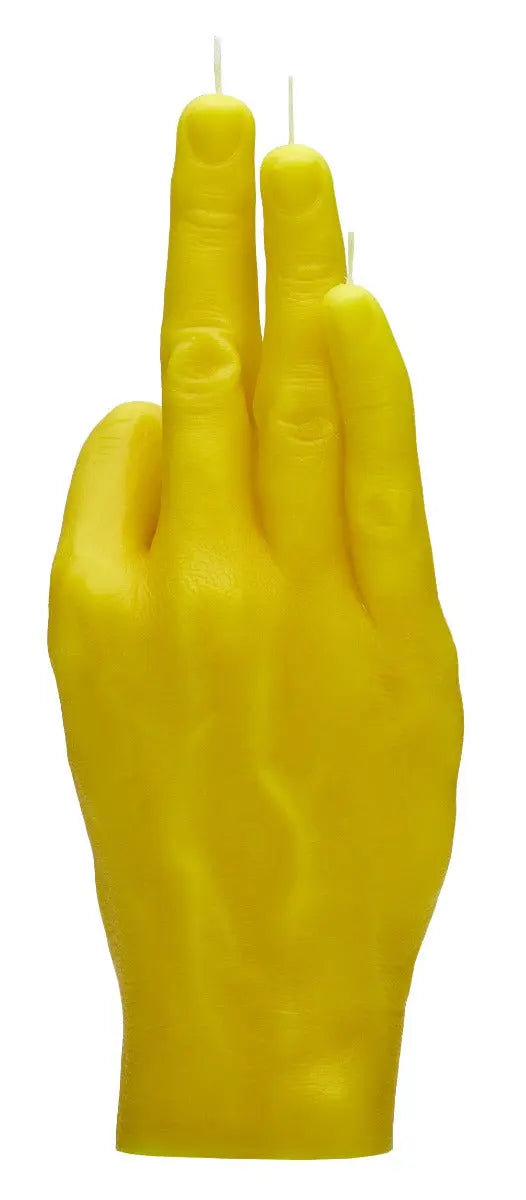 OK Rot von Candle Hand