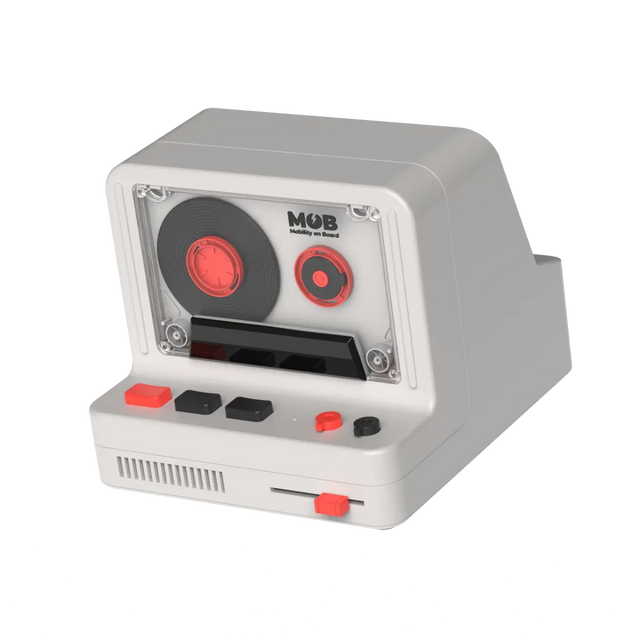 Retro Lautsprecher RS-80 grau von MOB