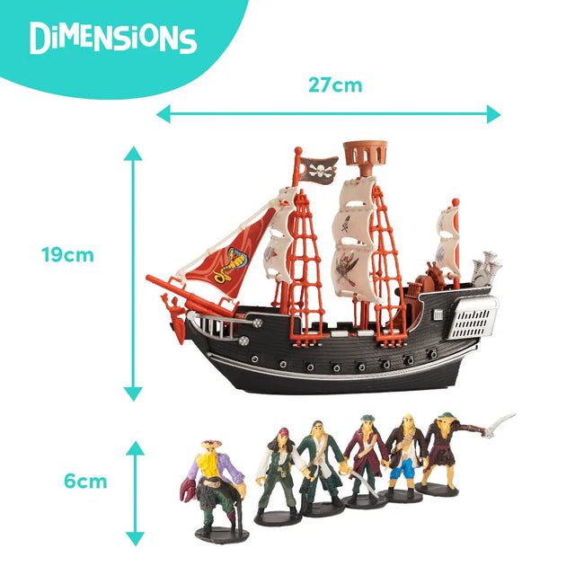 Piratenschiff 7-teilig von Twiddlers