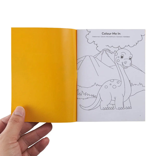 Malbuch Mini Safari, Dinosaurier, Wassertiere 24 Stück von Twiddlers