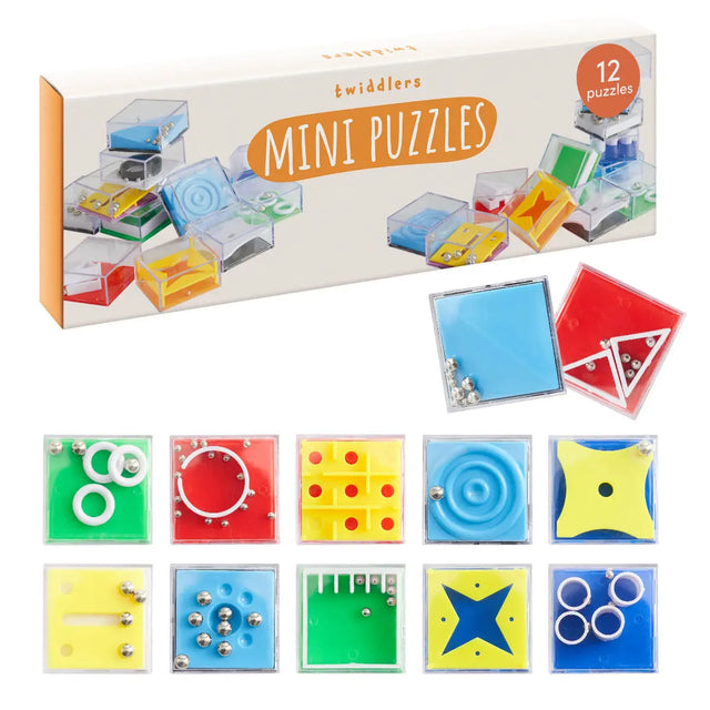 Mini Spiele Puzzle Games 12 Stück von Twiddlers