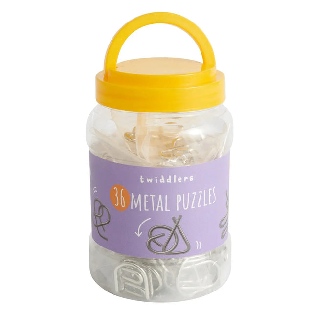 Knobelspiel Metall 36 Stück von Twiddlers