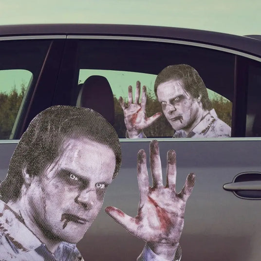 Ride With a Zombie - Fenstersticker von Ride with