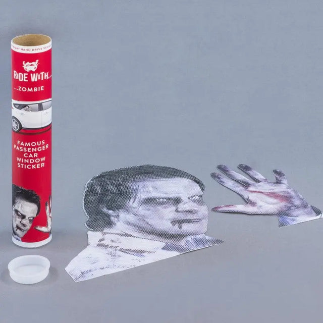 Ride With a Zombie - Fenstersticker von Ride with