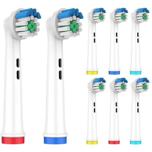 Ersatzbürsten kompatibel mit Oral-B Wide-Angle-Clean 8er Pack von Ora-Care