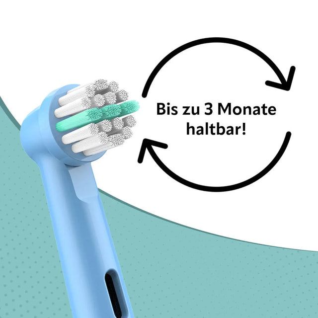 Ersatzbürsten für Kinder kompatibel mit Oral-B 8er Pack von Ora-Care