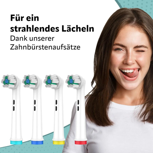 Ersatzbürsten Ultra Sensitive kompatibel mit Oral-B (8er Pack) von Ora-Care