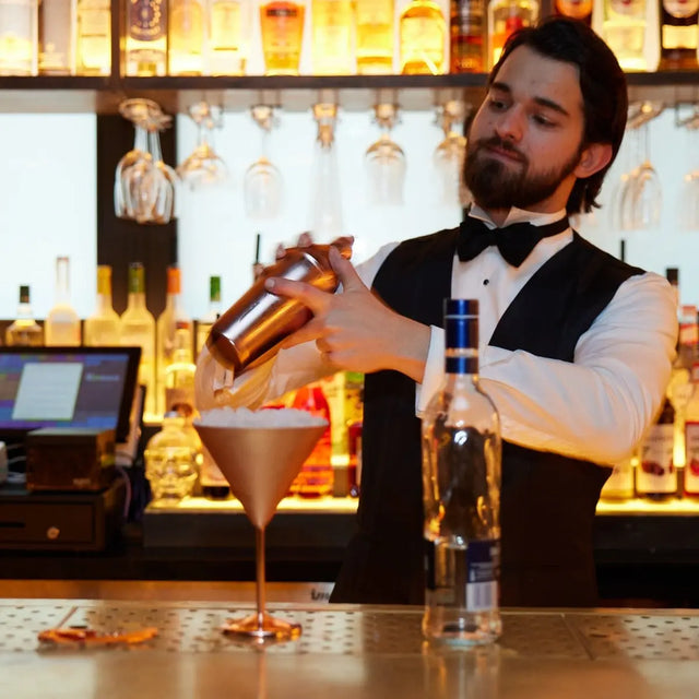 Cocktail 10er-Set Rosegold von Oak & Steel