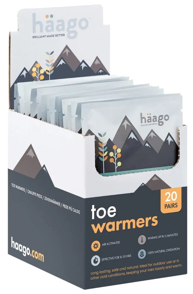 Zehenwärmer 40 Stück von Häago