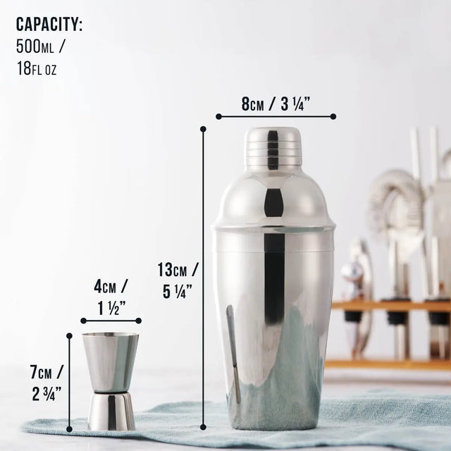 Cocktail 13er-Set Silber von Oak & Steel