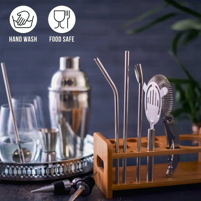 Cocktail 13er-Set Silber von Oak & Steel