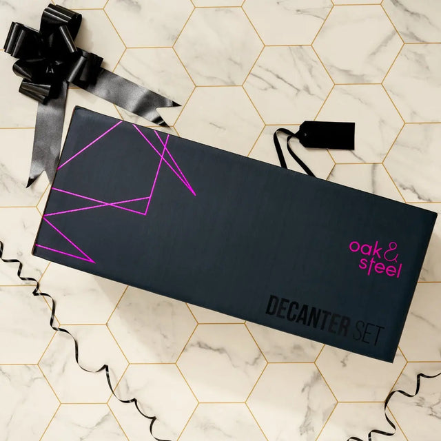 Whisky Gläser & Dekanter Gewehr von Oak & Steel