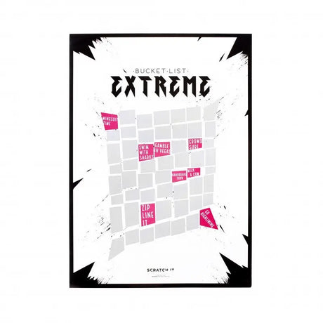 Scratch Poster Extreme ToDo Liste zum Freirubbeln von Swipe