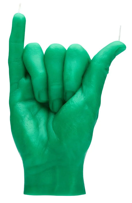 Shaka Grün von Candle Hand