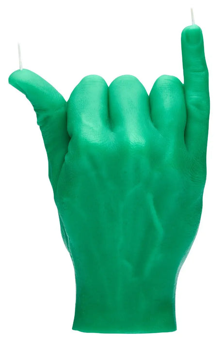 Shaka Grün von Candle Hand