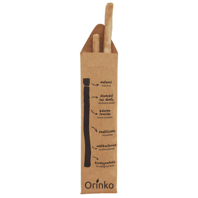 Miswak Natürliche Zahnbürste 2er-Pack von Orinko