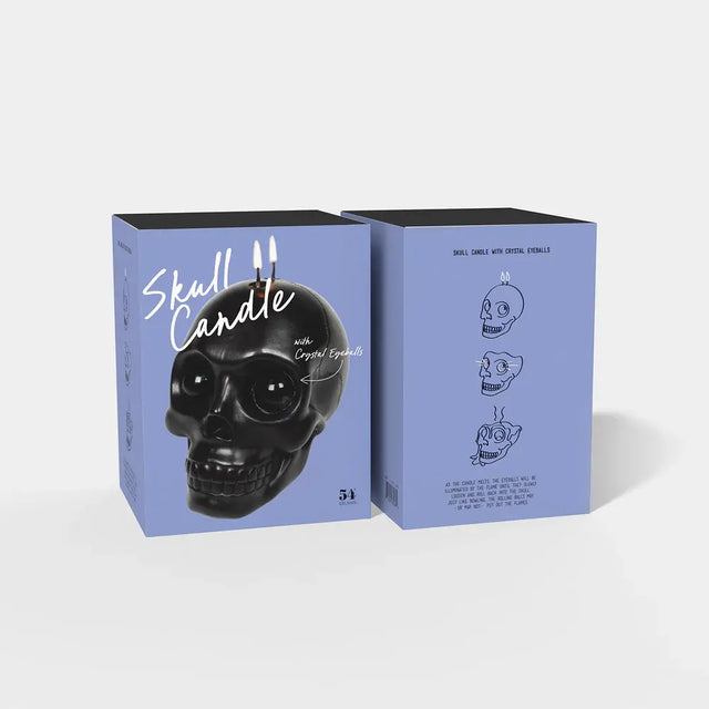 Skull Kerze Schwarz von 54Celsius