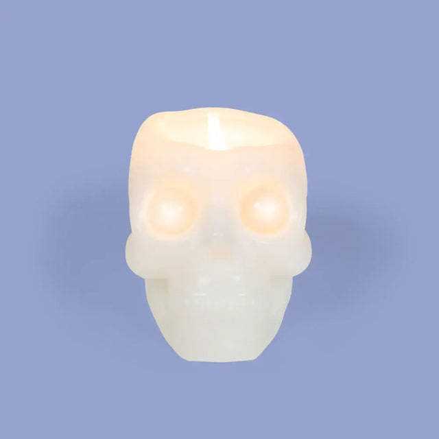 Skull Kerze Weiss von 54Celsius
