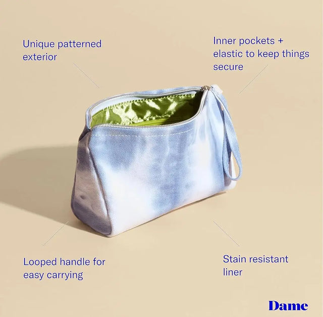 Stash Toy Pouch Sky von Dame Products