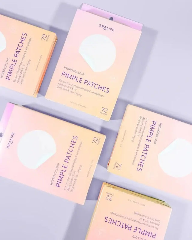 72 Stk. Durchsichtige Hydrokolloid Pickelpflaster von My Spa Life