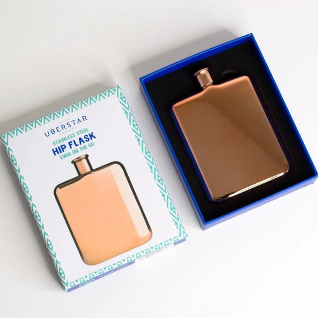 Flachmann Rosegold 180 ml von Uberstar