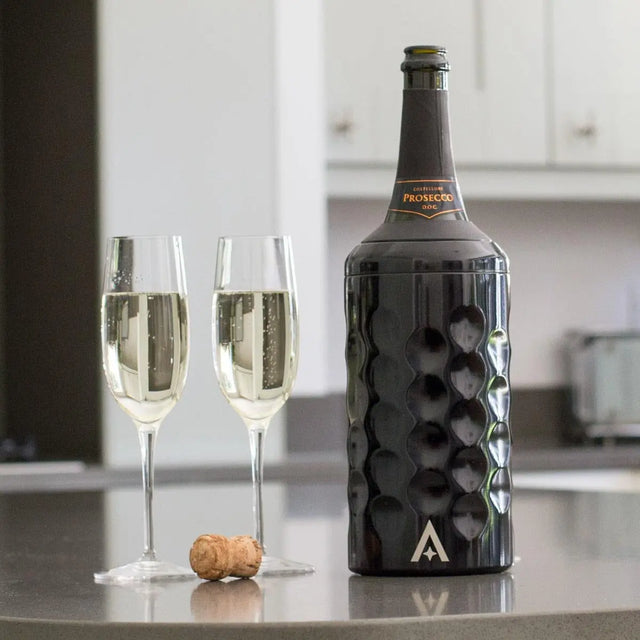 Sekt- & Weinflaschen Kühler Schwarz von Uberstar