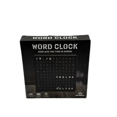 Digitale Wortuhr von Mad Monkey