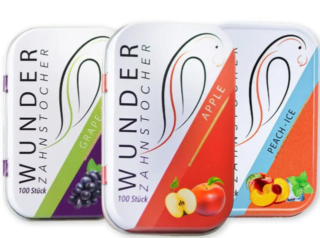 Zahnstocher Juicy-Pack für den Frischekick von Wunder Zahnstocher