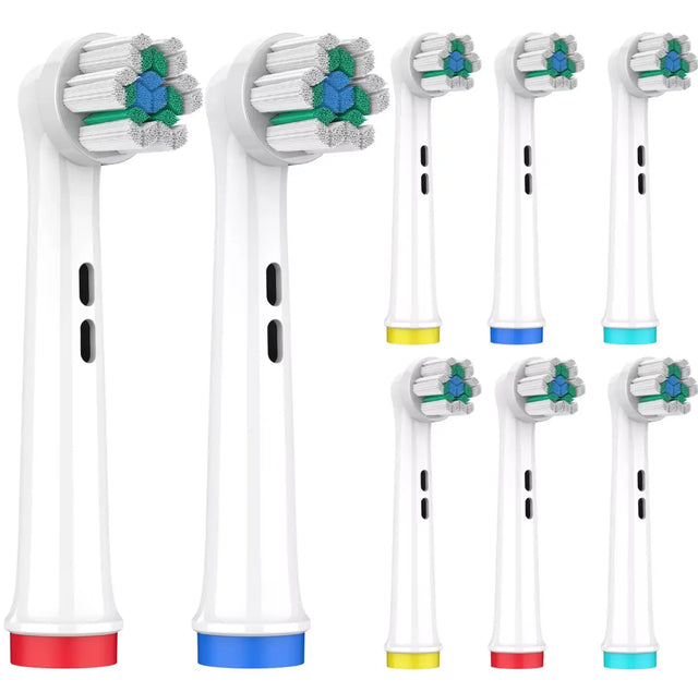 Ersatzbürsten Diamond Clean Whitening kompatibel mit Oral-B 8er Pack von Ora-Care