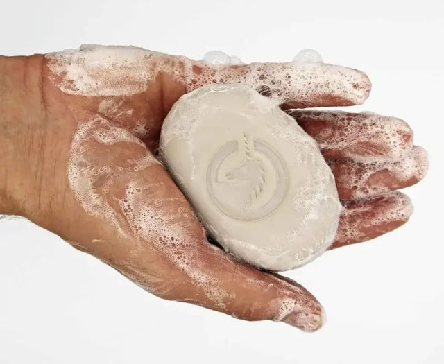 Haarseife Apfel und Goethepflanze 100g von Unicorn