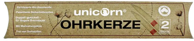 Ohrkerze 2er Set von Unicorn