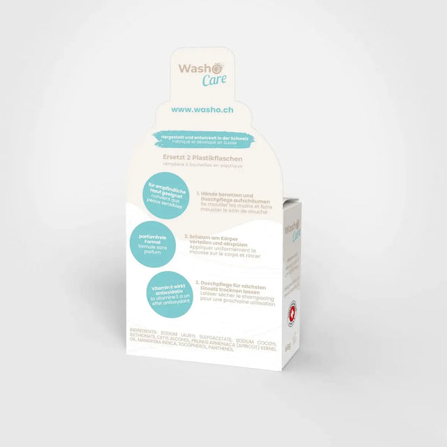 Swiss Edition Feste Duschpflege Sensitive von Washo