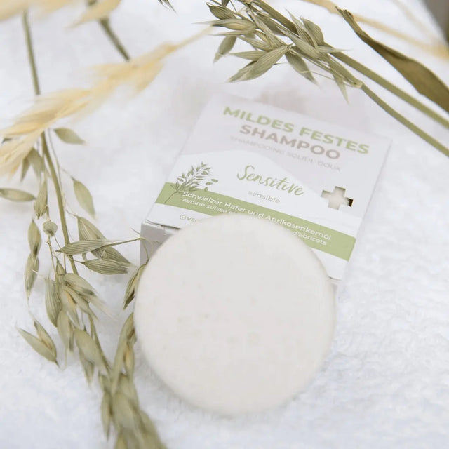 Swiss Edition Mildes Festes Shampoo Sensitive von Washo
