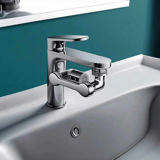 Wasserhahnaufsatz 3x360° von Nuts